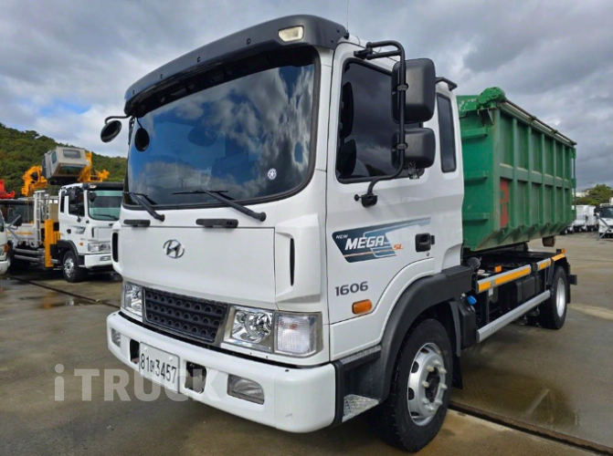 현대 메가트럭 암롤 280 5톤 수동 단바리 0