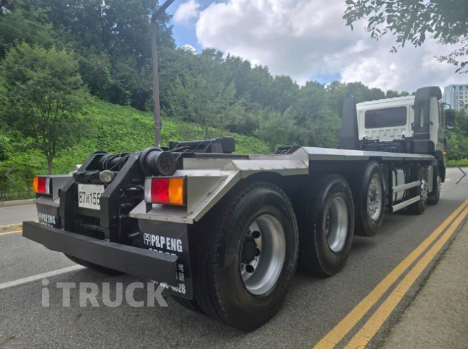 현대 트라고 암롤 460 22톤 수동 앞축 5