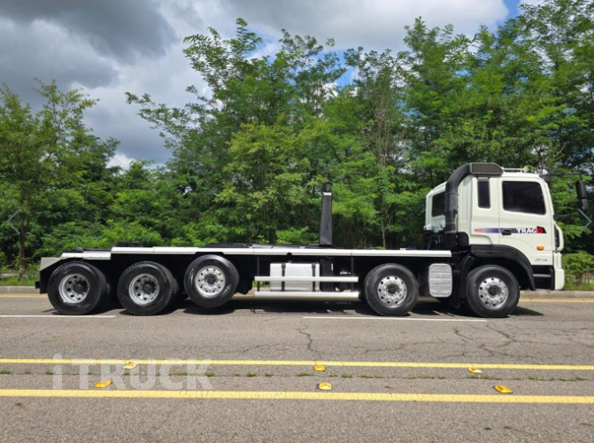 현대 트라고 암롤 460 22톤 수동 앞축 3