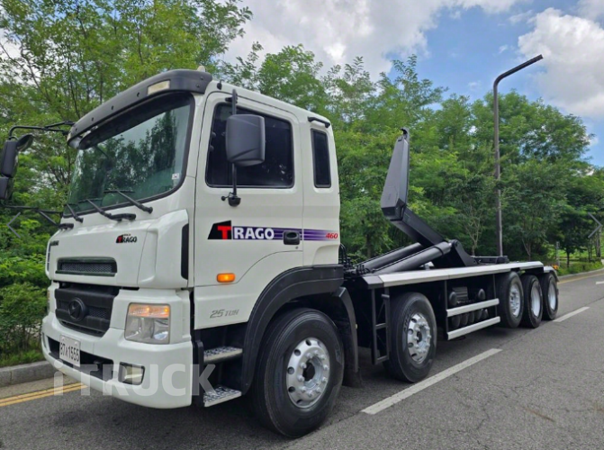 현대 트라고 암롤 460 22톤 수동 앞축 0