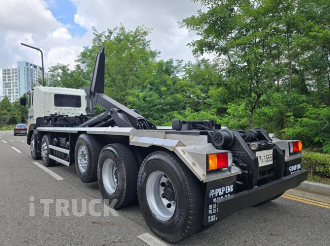 현대 트라고 암롤 460 22톤 수동 앞축 6