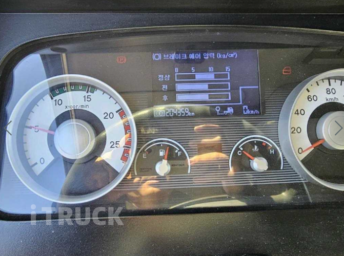 현대 살수차 트라고 스텐탱크 8,000L 수동 16