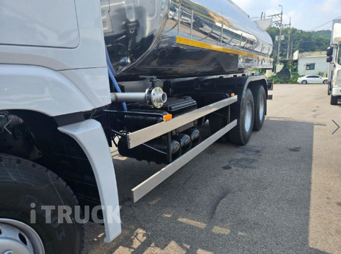 현대 살수차 엑시언트 스텐탱크 15,200L 수동 7