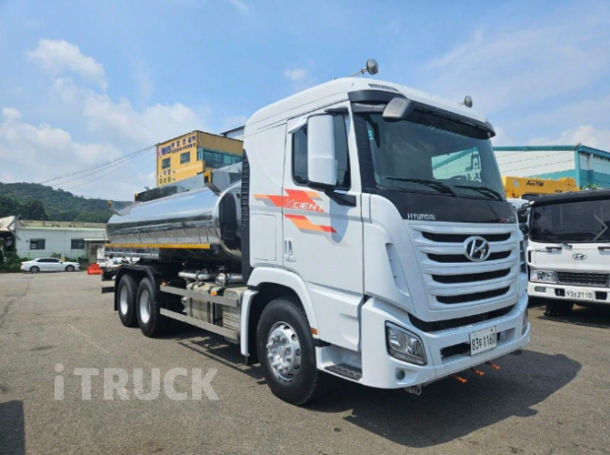 현대 살수차 엑시언트 스텐탱크 15,200L 수동 1