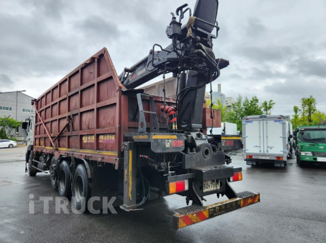 현대 트라고 집게차 380 11.5톤 수동 없음(순정) 8