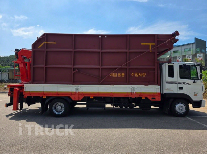 현대 메가트럭 집게차 260 5톤 수동 광림 4