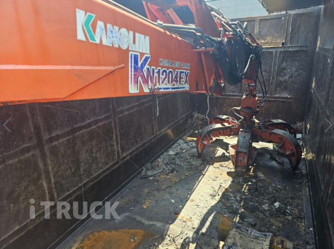 현대 메가트럭 집게차 280 5톤 수동 광림 8