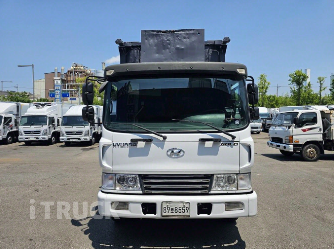 현대 메가트럭 집게차 280 5톤 수동 광림 2