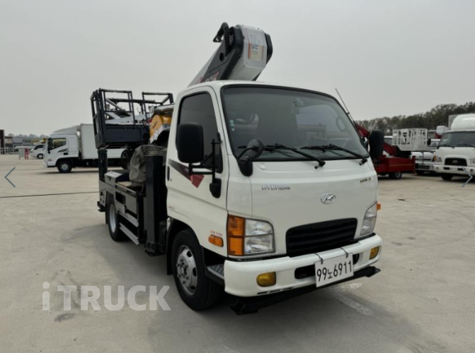 현대 고소작업차 노바스 24m 마이티큐티 2.5톤 2