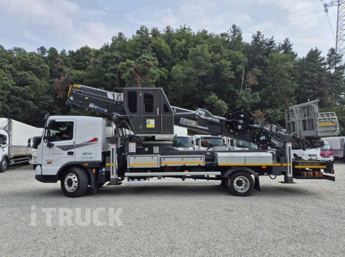 현대 고소작업차 호룡 파비스 5톤 2