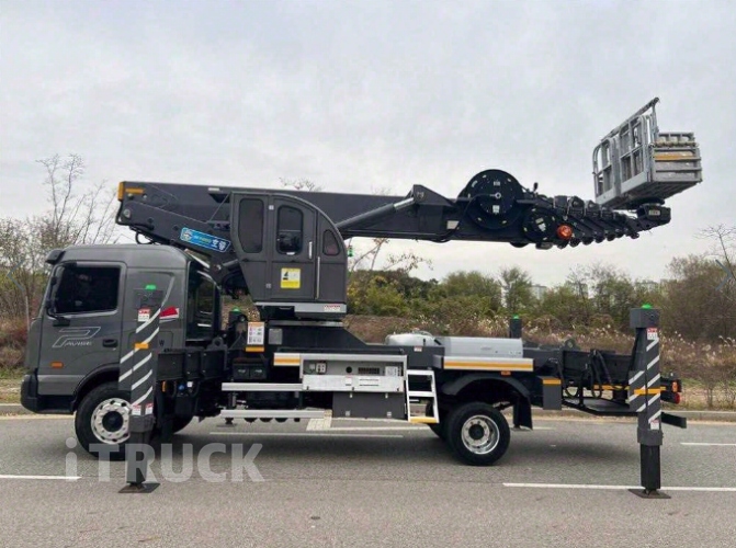 현대 고소작업차 호룡 파비스 5톤 6