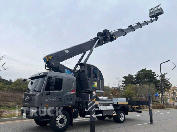 현대 고소작업차 호룡 파비스 5톤 7