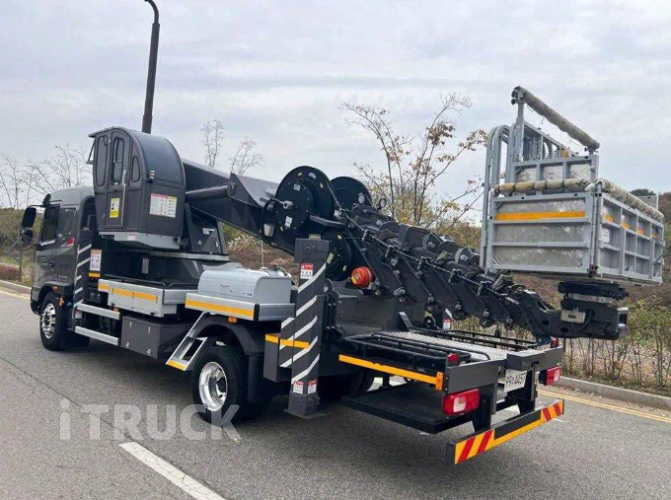 현대 고소작업차 호룡 파비스 5톤 4