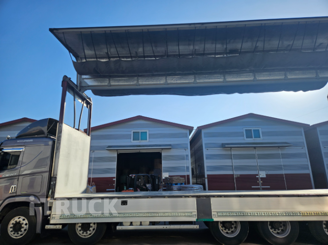 현대 엑시언트 540 후축 상승윙바디 25.5톤 오토 10