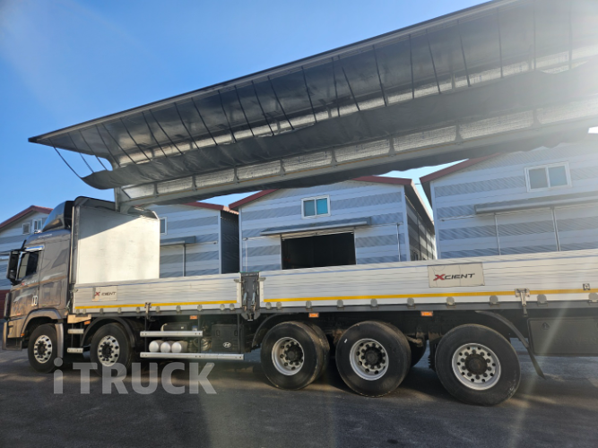 현대 엑시언트 540 후축 상승윙바디 25.5톤 오토