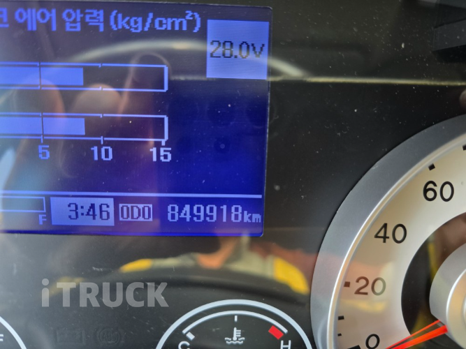 현대 메가트럭 280 단바리 익스하이탑 5.2톤 수동 15