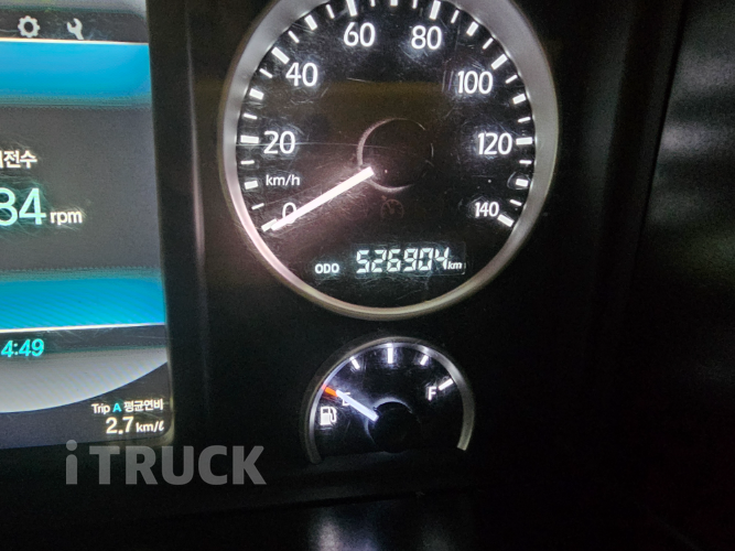 타타대우 프리마 고하중 560 앞축 카고 25톤 오토 리타더 13
