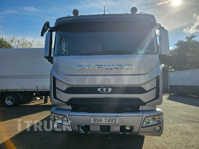 타타대우 프리마 고하중 560 앞축 카고 25톤 오토 리타더 2