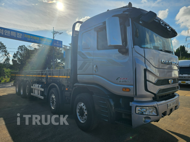 타타대우 프리마 고하중 560 앞축 카고 25톤 오토 리타더 1