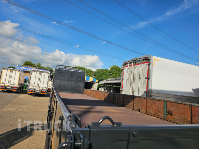 타타대우 프리마 고하중 560 앞축 카고 25톤 오토 리타더 6