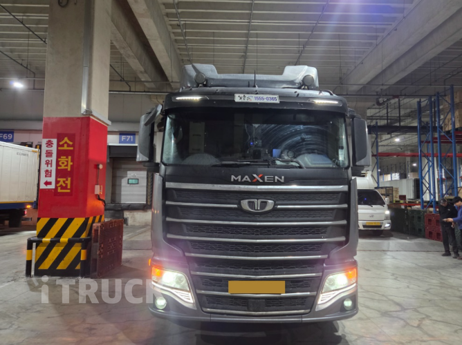 타타대우 맥쎈 320 후축 냉동 컨테이너탑 8.5톤 오토 2