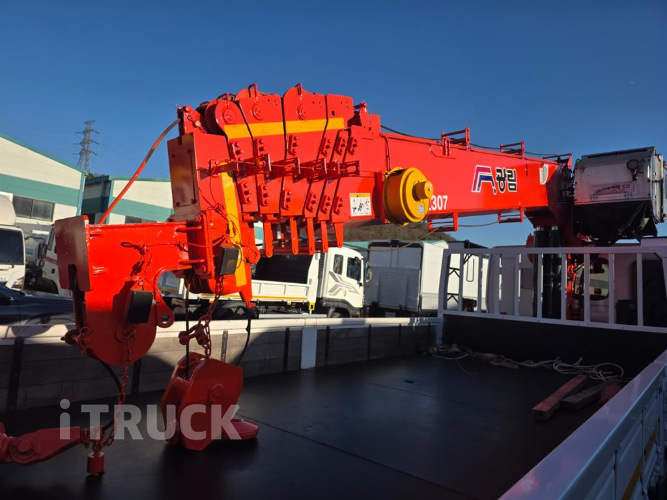 현대 카고크레인 광림2307 파비스 5톤 10