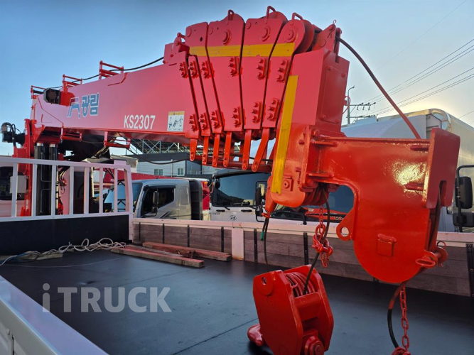 현대 카고크레인 광림2307 파비스 5톤 11