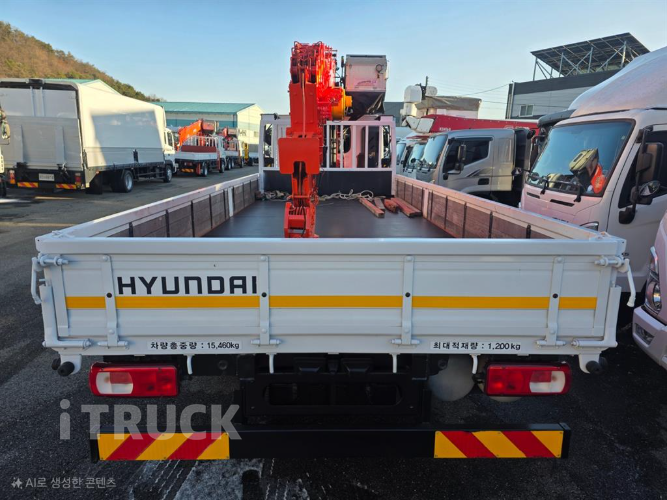 현대 카고크레인 광림2307 파비스 5톤 4