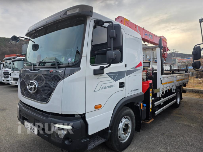 현대 카고크레인 광림 파비스 5톤 0