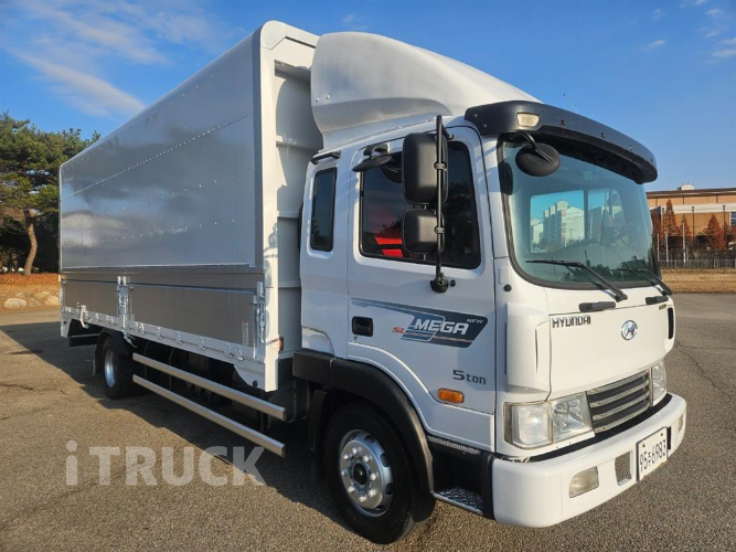 현대 메가트럭 250 단바리 윙바디 5톤 수동 0