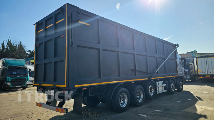 타타대우 우드칩 25톤 480 앞축 오토 2