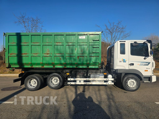 현대 메가트럭 암롤 5톤 수동 앞축 3