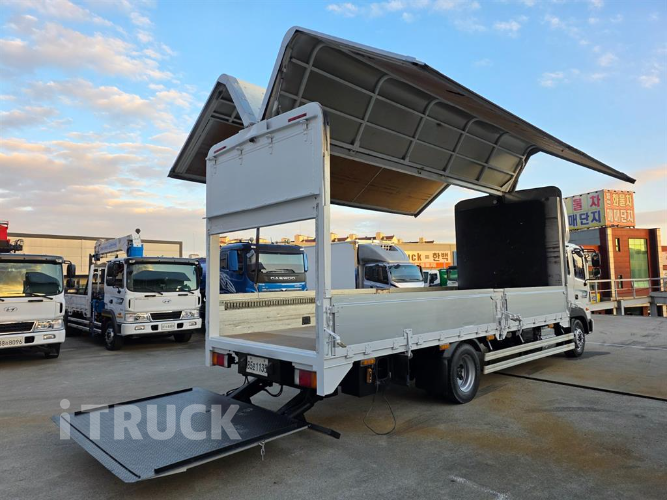 현대 메가트럭 280 단바리 윙바디 5톤 수동 10