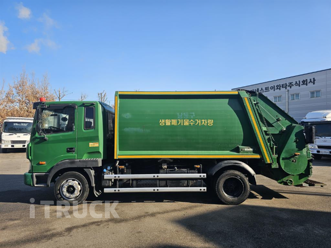 현대 압착진개 메가트럭 6.5톤 3