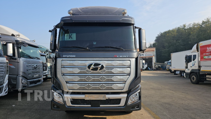 현대 엑시언트 프로 540 앞축 상승윙바디 25톤 오토 2