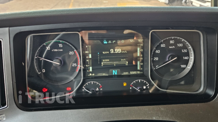 현대 엑시언트 프로 540 앞축 상승윙바디 25톤 오토 9