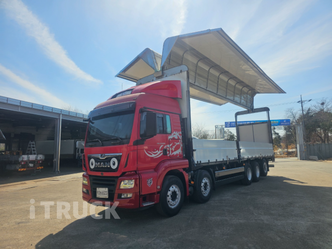 만 TGS 500 후축 상승윙바디 25톤 오토 4