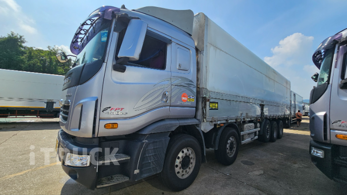 타타대우 프리마 480 앞축 상승윙바디 25톤 오토 2