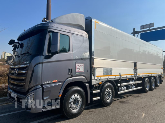 현대 엑시언트 540 후축 상승윙바디 25톤 오토 0