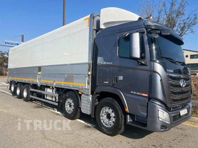 현대 엑시언트 540 후축 상승윙바디 25톤 오토 1