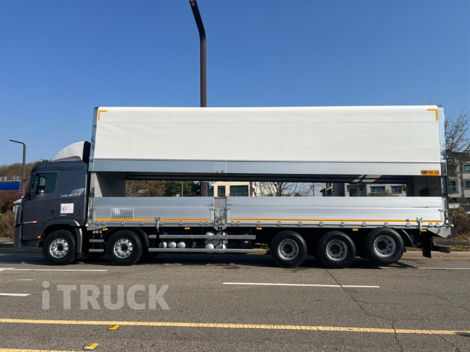 현대 엑시언트 540 후축 상승윙바디 25톤 오토 9