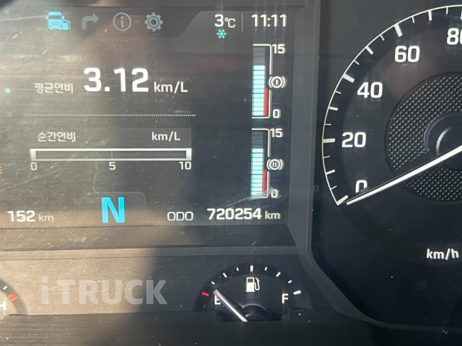 현대 엑시언트 540 후축 상승윙바디 25톤 오토 16