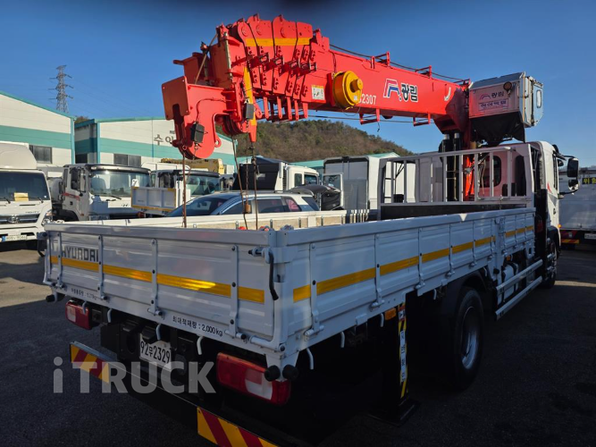 현대 카고크레인 광림 파비스 5톤 5