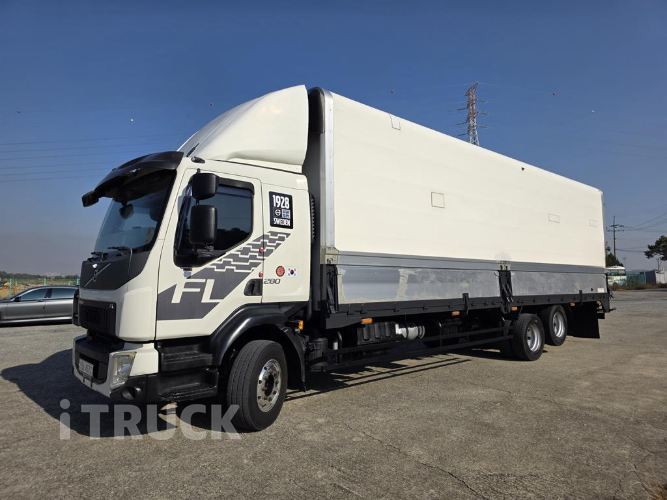 볼보 FL 280 후축 윙바디 4.5톤 오토 4