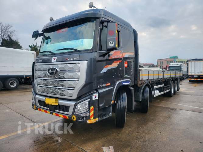 현대 엑시언트 540 후축 카고 25톤 오토 리타더