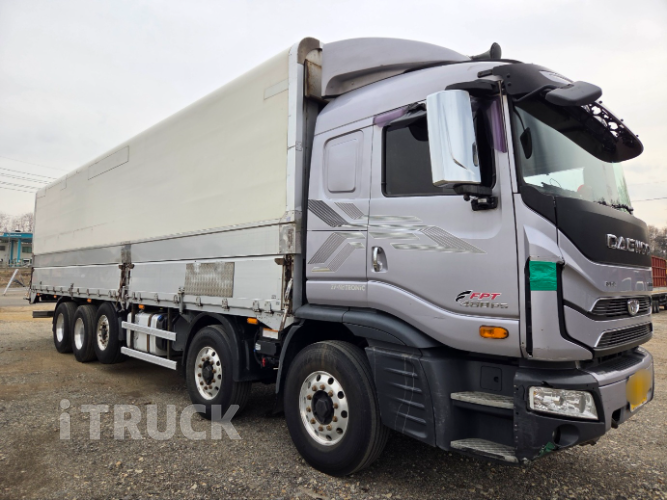 타타대우 프리마 480 앞축 상승윙바디 25톤 오토 리타더 0