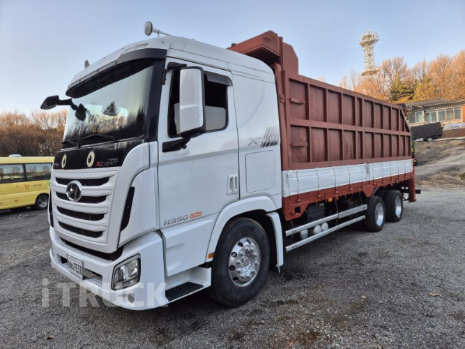 현대 엑시언트 집게차 350 9.5톤 수동 없음(순정) 2