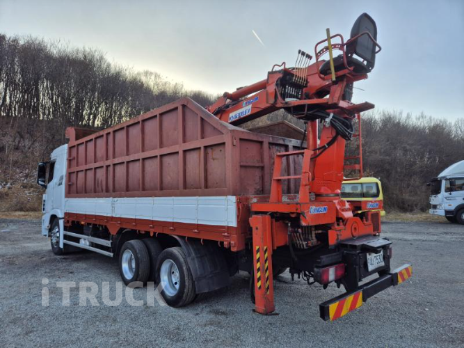 현대 엑시언트 집게차 350 9.5톤 수동 없음(순정) 4