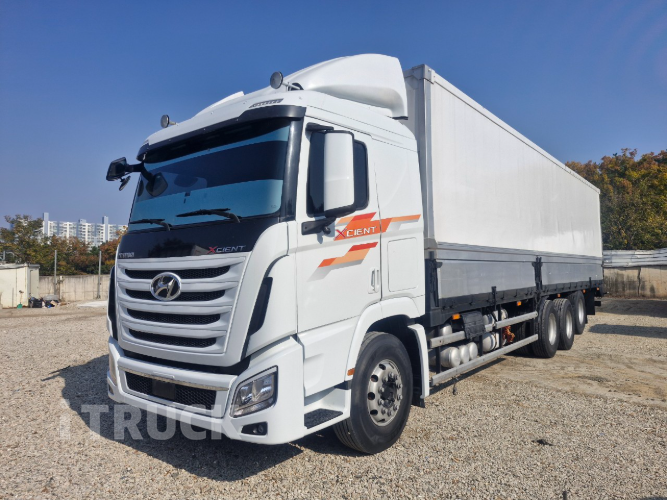 현대 엑시언트 430 후축 냉장윙 17톤 오토