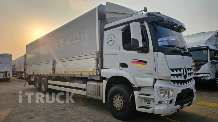 벤츠 아록스 299 후축 윙바디 7.5톤 오토 리타더 2